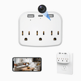 OVOC03 1080P Wireless Wall Outlet Charger Spy Cameras -main